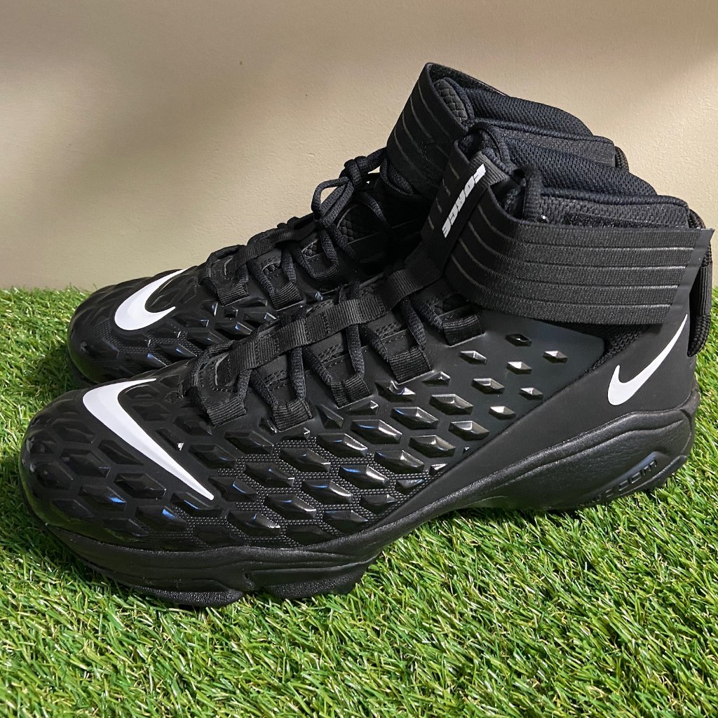 Men Nike Force Savage Pro 2 Shark P Football Cleats Black Bv5448-001 Sz New